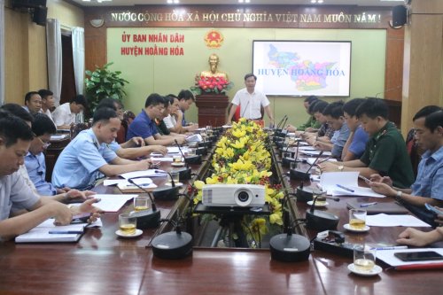 Hội nghị triển khai công tác quản lý các hoạt động tại khu du lịch biển Hải Tiến năm 2024 của UBND huyện Hoằng Hoá