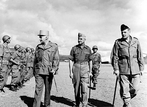 Các tướng lĩnh của Pháp tại Điện Biên Phủ. Ảnh báo qdnd.vn.