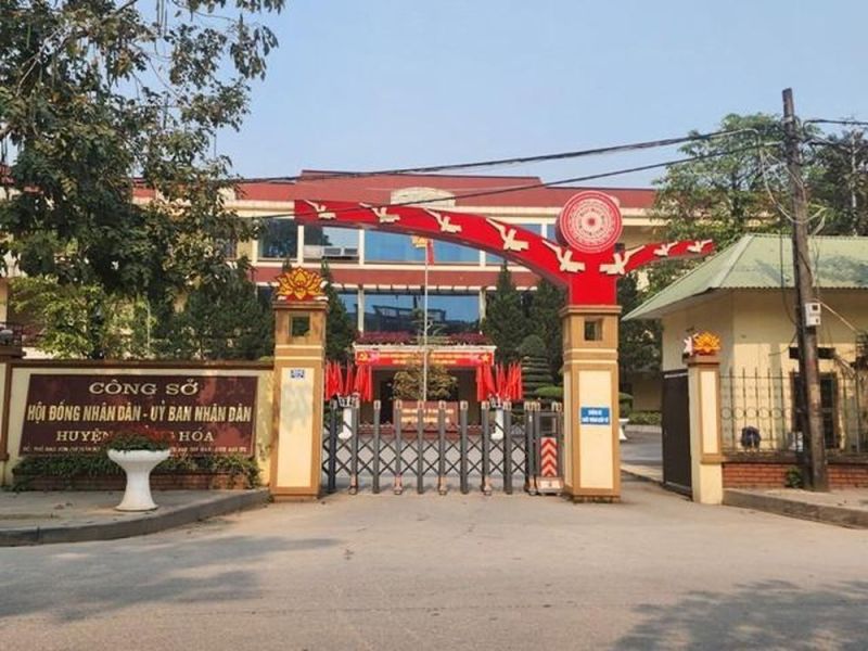 Công sở UBND huyện Hoằng Hóa.