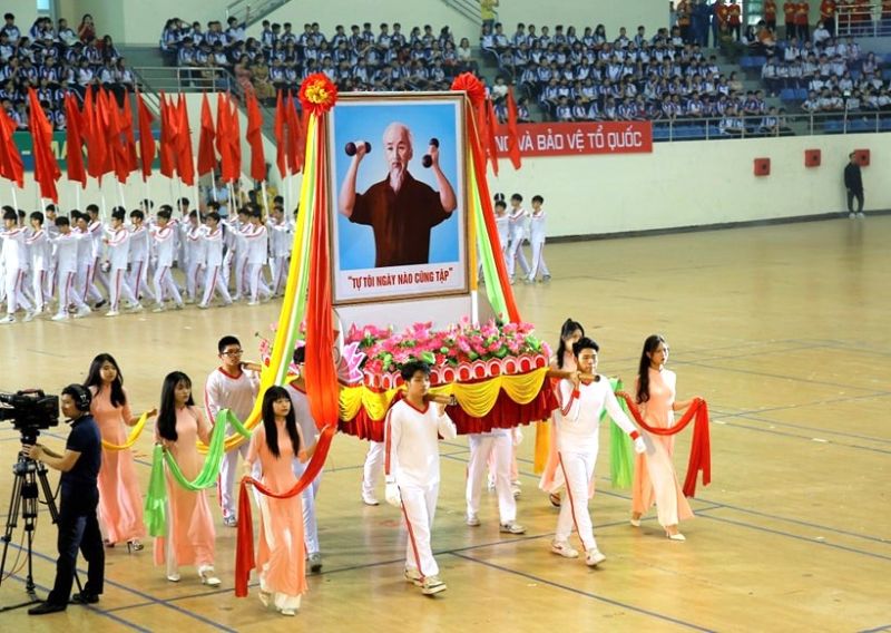 Lễ khai mạc Ngày hội sức khỏe Phù Đổng tỉnh Nam Định lần thứ 11 năm 2024