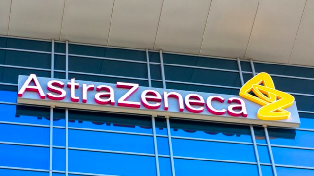 Logo của AstraZeneca. (Ảnh: Shutterstock)