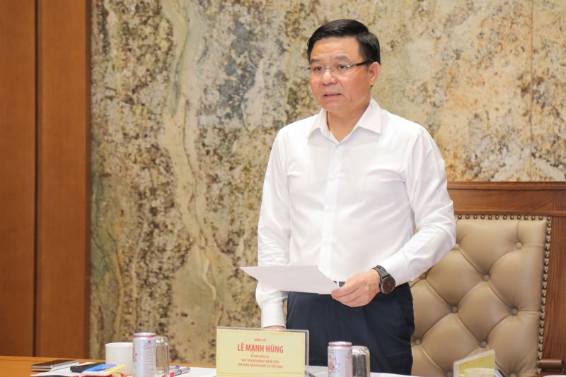 Đồng chí Lê Mạnh Hùng, Bí thư Đảng ủy, Chủ tịch HĐTV Petrovietnam kết luận hội nghị
