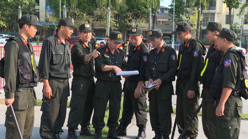 Công an tỉnh Thanh Hóa đã huy động 561 CBCS các phòng nghiệp vụ Công an tỉnh và Công an TP Thanh Hóa