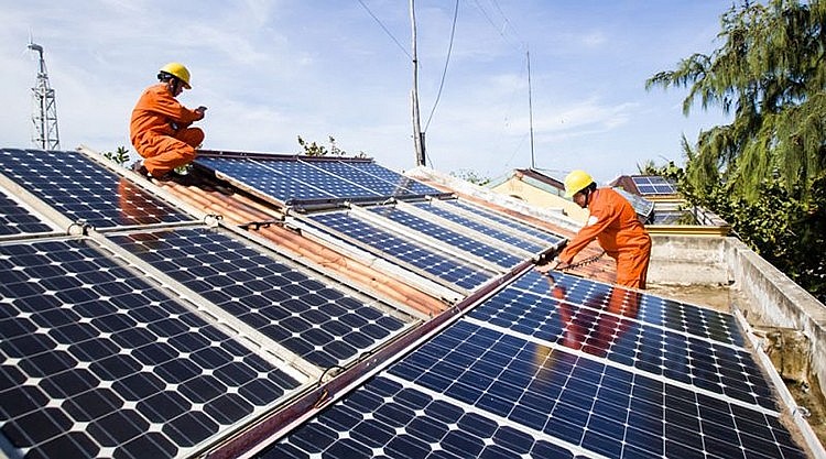 Nhiều doanh nghiệp đã sử dụng điện mặt trời mái nhà.