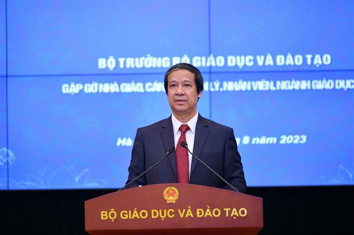 Bộ trưởng Nguyễn Kim Sơn (Nguồn: Bộ GD&ĐT)