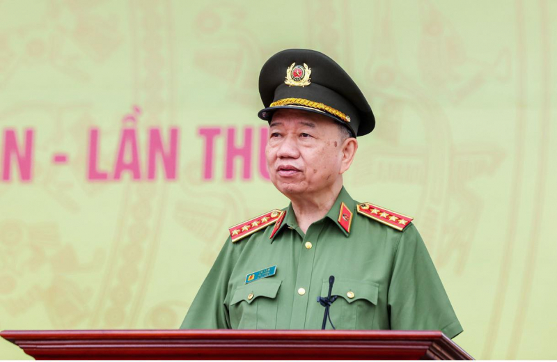 Đại tướng Tô Lâm: 