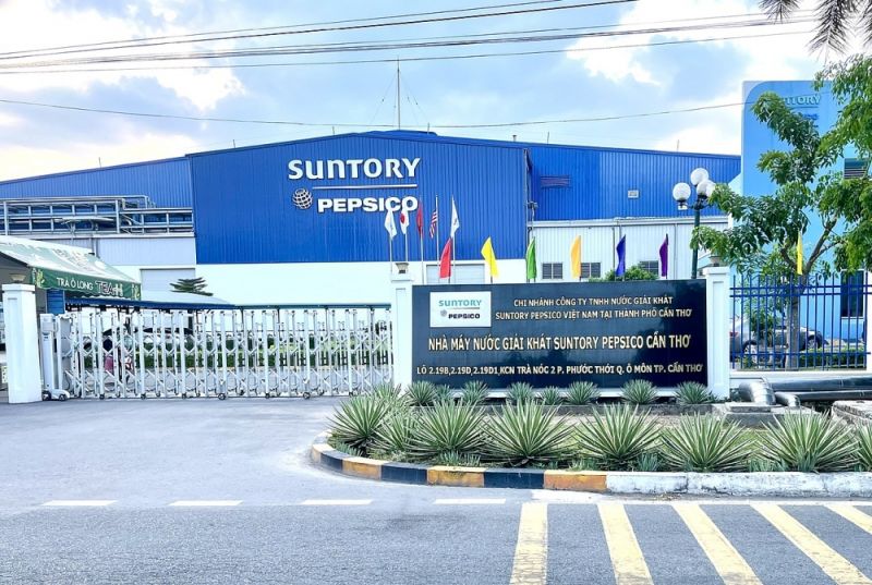 Công ty TNHH Nước giải khát Suntory PepsiCo Việt Nam nhiều vi phạm nước thải.