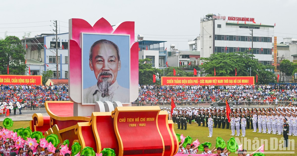 [Ảnh] Toàn cảnh Lễ kỷ niệm 70 năm Chiến thắng Điện Biên Phủ