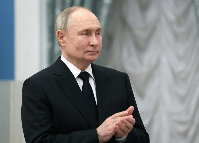 Tổng thống Nga Vladimir Putin tại Moscow ngày 26-3. Ảnh: Reuters