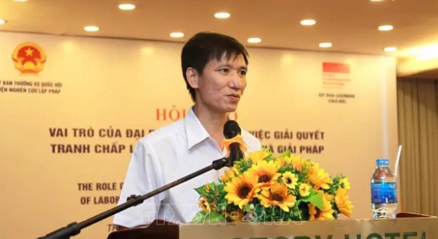 Ông Nguyễn Văn Bình, Vụ trưởng Vụ pháp chế - Bộ Lao động Thương binh và Xã hội. (Ảnh: TTXVN)