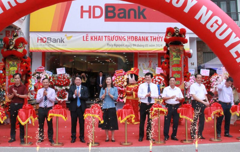 HDBank khai trương chi nhánh Thủy Nguyên