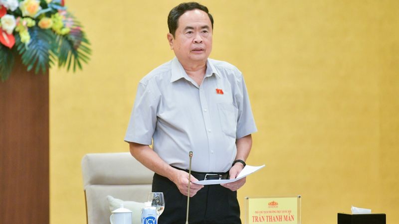 Phó Chủ tịch Thường trực Quốc hội Trần Thanh Mẫn sẽ phát biểu khai mạc và bế mạc phiên họp Phiên họp 33