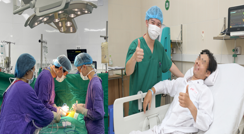 Ca ghép đa tạng tim-thận trên một bệnh nhân đầu tiên ở Việt Nam thành công. (Nguồn: Báo Chính phủ)