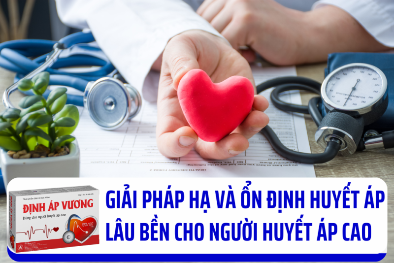 Định Áp Vương - Hạ và ổn định huyết áp lâu bền cho người huyết áp cao