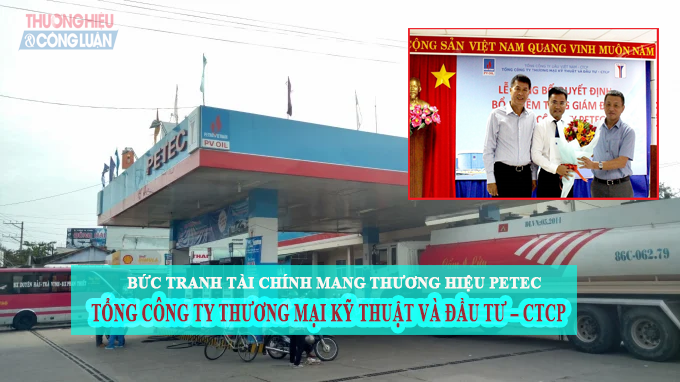 Bức tranh phát triển thương hiệu PETEC - Tổng Công ty Thương mại Kỹ thuật và Đầu tư