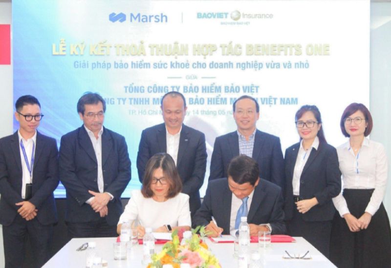 Bảo hiểm Bảo Việt và Marsh Việt Nam ký kết thỏa thuận bảo hiểm cho doanh nghiệp vừa và nhỏ