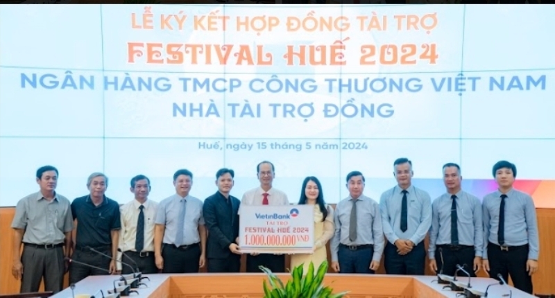 03 nhà “Tài trợ đồng” của Festival Huế 2024