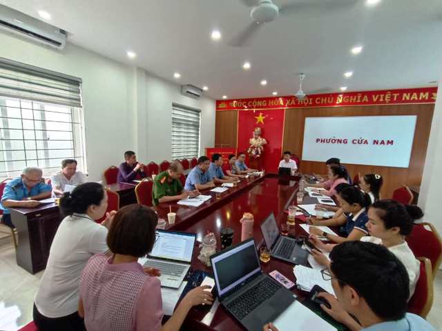 BTC giải đã làm việc với lãnh đạo UBND, Công an 2 phường Đội Cung và Quang Trung để hỗ trợ, phối hợp BTC giải.