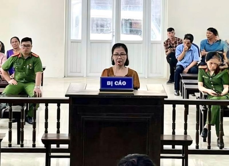 Bị cáo Nguyễn Thị Xuyến bị tuyên phạt 30 tháng tù tại phiên tòa sơ thẩm ngày 15.5.2024
