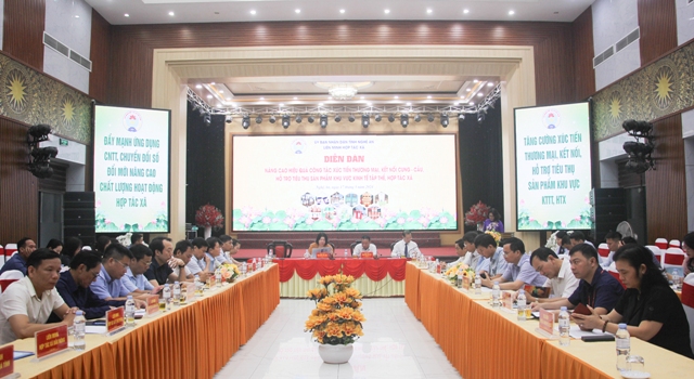 Diễn đàn nâng cao hiệu quả công tác xúc tiến thương mại, kết nối cung – cầu, hỗ trợ tiêu thụ sản phẩm khu vực KTTT, HTX. Diễn đàn nâng cao hiệu quả công tác xúc tiến thương mại, kết nối cung – cầu, hỗ trợ tiêu thụ sản phẩm khu vực KTTT, HTX.