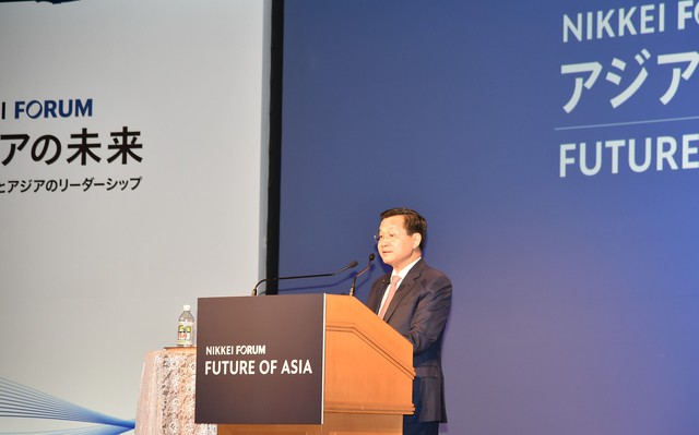 Phó Thủ tướng kêu gọi các đối tác trong khu vực phát huy và củng cố năng lực thích ứng và sức chống chịu của các nền kinh tế châu Á và các doanh nghiệp của khu vực. Ảnh: VGP/Trần Mạnh