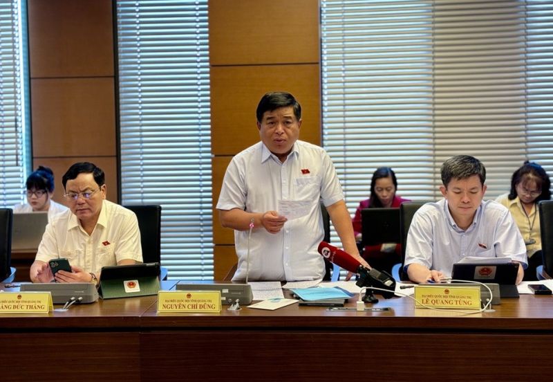 Ông Nguyễn Chí Dũng, Bộ trưởng Bộ Kế hoạch và Đầu tư, Đại biểu Quốc hội tỉnh Quảng Trị. (Nguồn: MPI)
