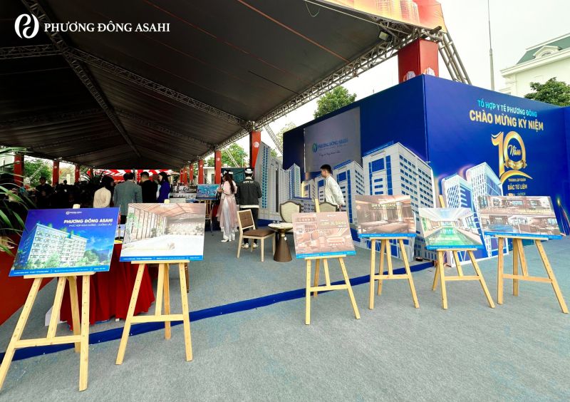 Phức hợp nghỉ dưỡng - Dưỡng lão Phương Đông Asahi đẳng cấp quốc tế tại Lễ kỷ niệm 10 năm quận Bắc Từ Liêm