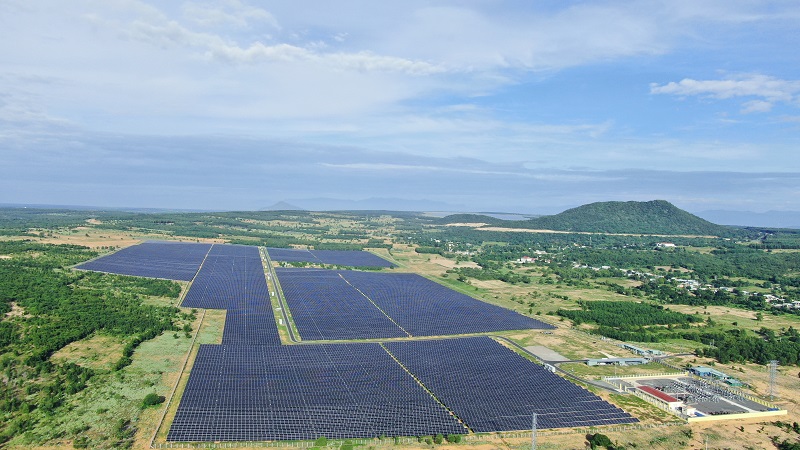 Dự án Nhà máy điện mặt trời Hồng Phong 4 do Công ty TNHH Hà Đô Bình Thuận thành viên của Tập đoàn Hà Đô làm chủ đầu tư