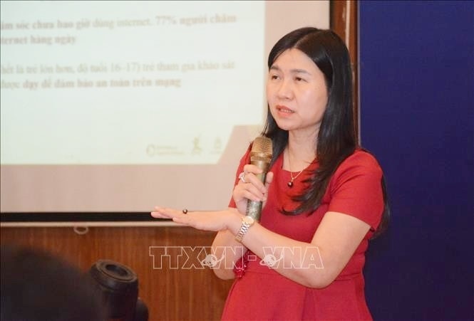 Bà Nguyễn Thị Nga, Phó Cục trưởng Cục Trẻ em, Bộ Lao động - Thương binh và Xã hội. Ảnh: TTXVN