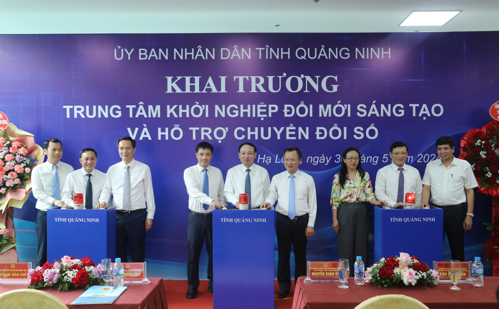 Quảng Ninh: Khai trương Trung tâm khởi nghiệp đổi mới sáng tạo và hỗ trợ chuyển đổi số