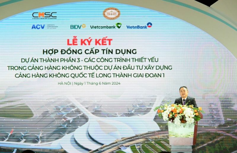 Ông Nguyễn Ngọc Cảnh – Phó Chủ tịch Ủy ban Quản lý vốn nhà nước tại doanh nghiệp phát biểu tại Lễ ký kết.
