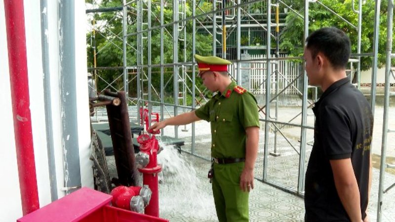Thừa Thiên Huế- Kiểm tra phòng cháy, chữa cháy các chung cư, nhà trọ, ký túc xá, cơ sở lưu trú…