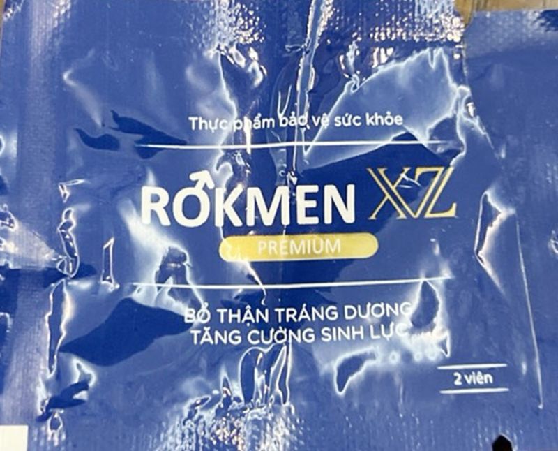 Cảnh báo về thực phẩm bổ thận tráng dương Rokmen XZ Premium