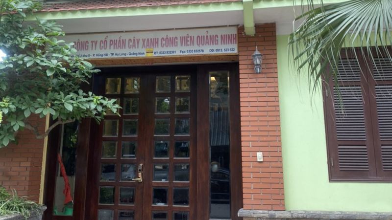 Trụ sở Công ty Cổ phần Cây xanh công viên Quảng Ninh