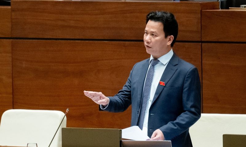 Bộ trưởng Bộ T&agrave;i nguy&ecirc;n v&agrave; M&ocirc;i trường Đặng Quốc Kh&aacute;nh