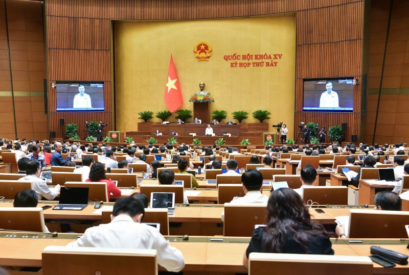 Tổng Kiểm toán Nhà nước Ngô Văn Tuấn trả lời chất vấn trước Quốc hội.