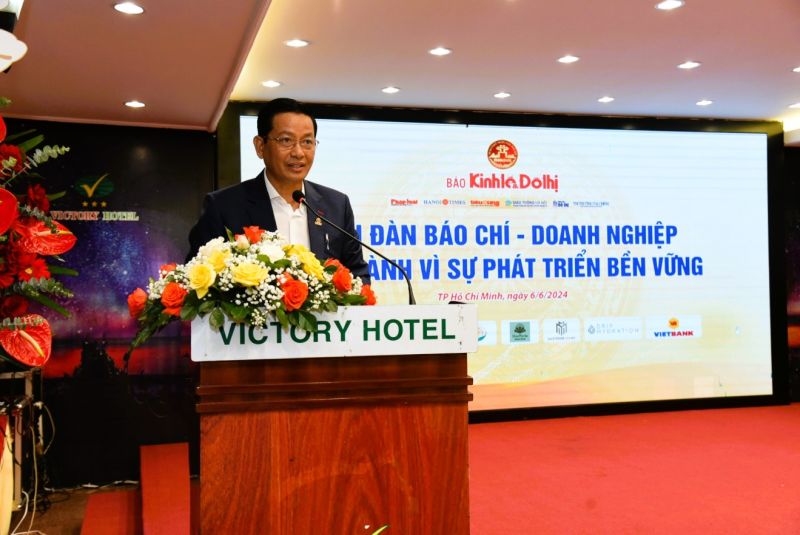 Ông Trịnh Tiến Dũng - Phó Chủ tịch Hiệp hội doanh nghiệp TP.HCM, Chủ tịch Tập đoàn Đại Dũng chia sẻ