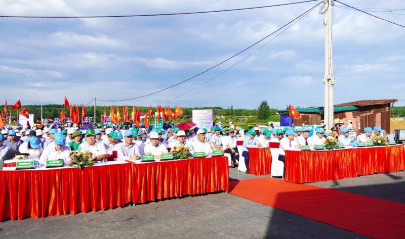 Quang cảnh lễ mít tinh phát động hưởng ứng Ngày Môi trường thế giới tại Quảng Trị - Ảnh: VGP/Ngọc Vân