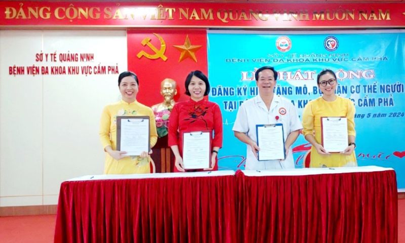 Quảng Ninh có 1.310 cán bộ, nhân viên ngành y tế đăng ký hiến tặng mô, tạng