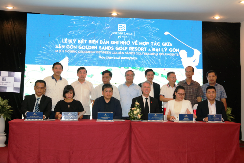 Thừa Thiên Huế- Tháng 9, ra mắt Sân gôn Golden Sands Golf Resort