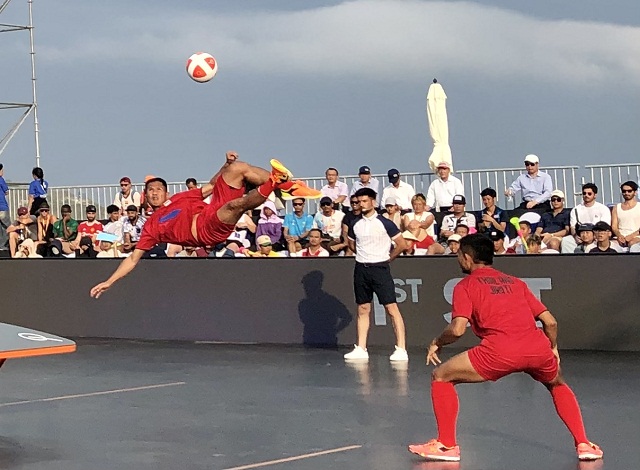 Kết thúc Giải Teqball Thế giới 2024: Các VĐV Thái Lan gây bất ngờ lớn