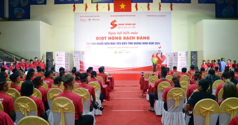 Khai mạc Hành trình đỏ “Giọt hồng Bạch Đằng – Kết nối dòng máu Việt” năm 2024