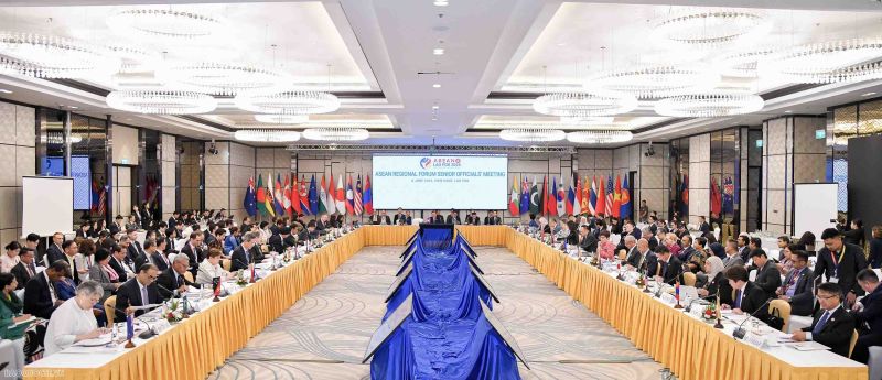 Việt Nam đề nghị các nước ưu tiên củng cố và phát huy vai trò của ASEAN+3, EAS và ARF với ASEAN. (Ảnh: Bảo Chi)