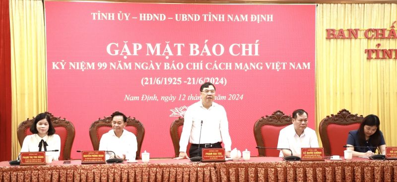 Bí thư Tỉnh ủy Nam Định, Phạm Gia Túc