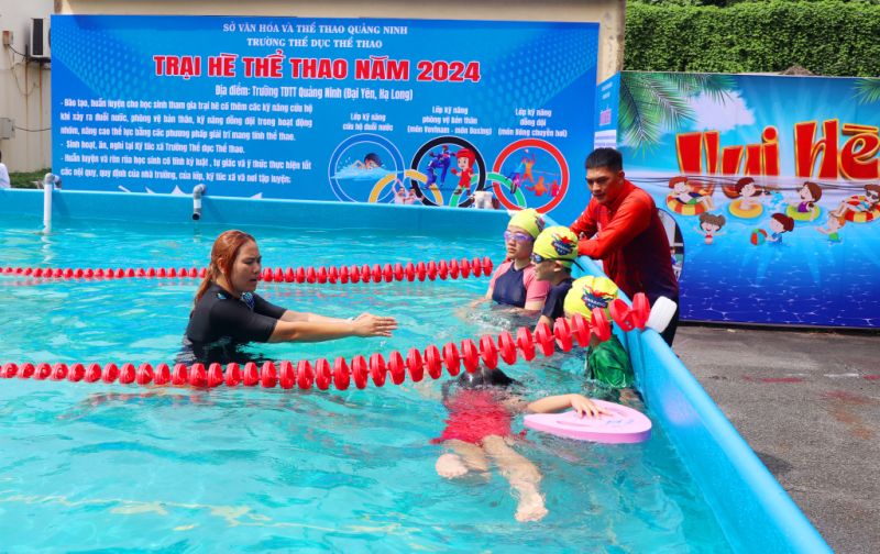 Quảng Ninh lần đầu tiên tổ chức trại hè thể thao cho học sinh