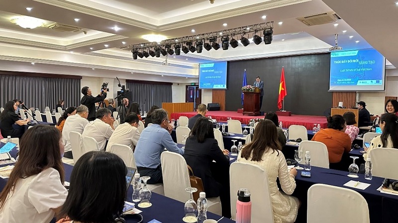 Toàn cảnh Hội thảo “Những điểm mới của pháp luật SHTT Việt Nam - thúc đẩy đổi mới sáng tạo”