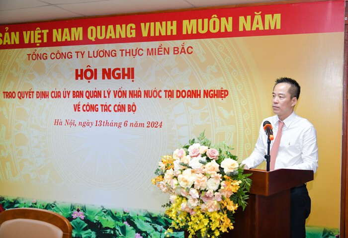 Ông Trần Sơn Hà - Tổng Giám đốc Vinafood 1. (Ảnh: UBQLV).