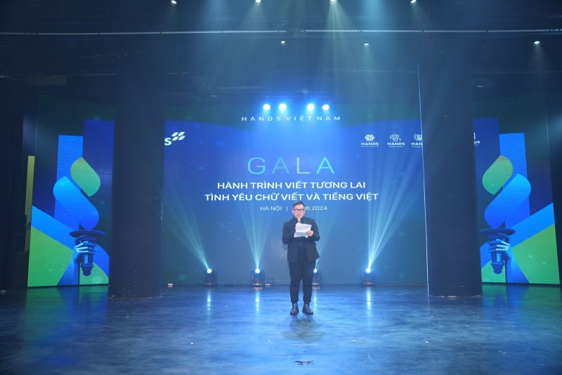 Ông Nguyễn Tiến Nhã - Chủ tịch Hội đồng quản trị Hands Việt Nam phát biểu tại chương trình.