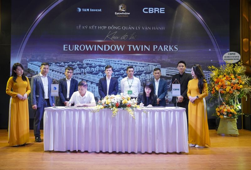 CBRE chính thức là đơn vị quản lý vận hành Khu đô thị Eurowindow Twin Parks