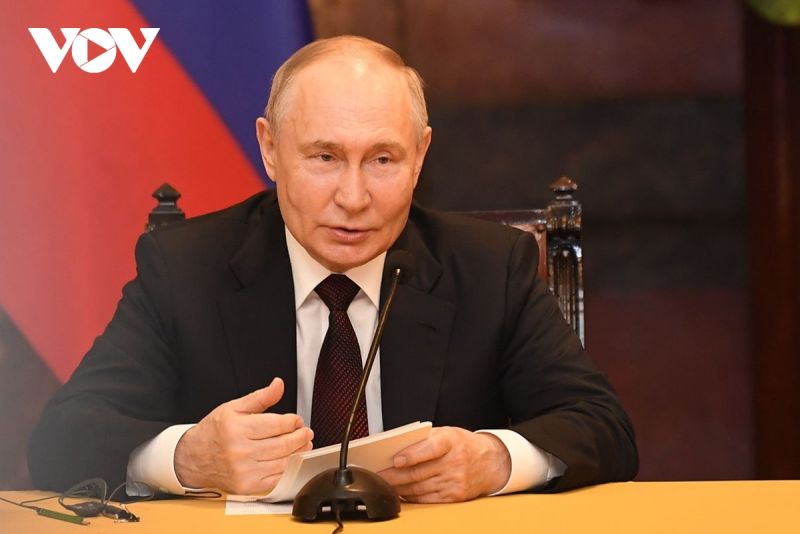 Tổng thống Putin phát biểu tại cuộc họp báo